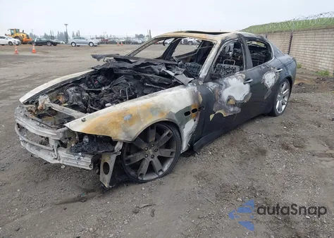 2007 Maserati Quattroporte Base Automatic/Executive Gt Automatic/Sport Gt Automatic из США, поврежденный, VIN ZAMFE39A170031787